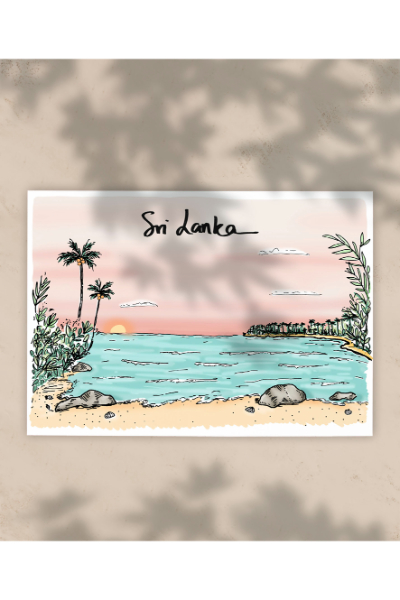 OSAS Postcards - Beach Sunset